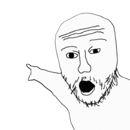 pointing wojak